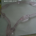 Pink Crystal Curtain for Separation Decoration