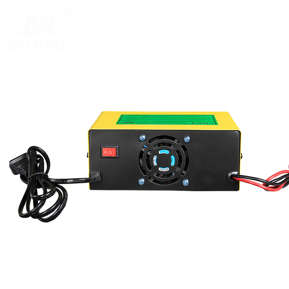 600W Smart Automatic 12V/24V Car Storage Battery Charger LCD 5-stage Intelligent Pulse Repair for Lead Acid Battery 6-150AH