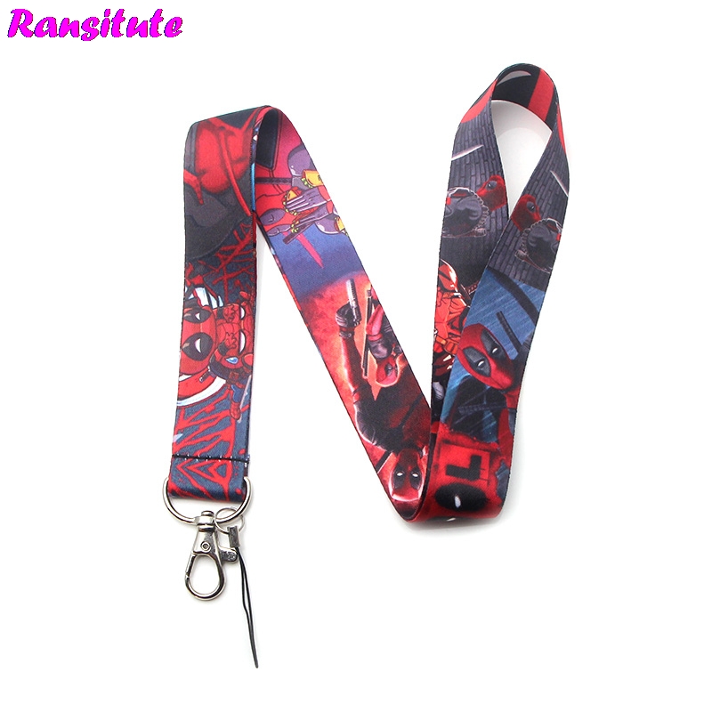 Ransitute R357 Fashion Lanyard Neck Strap For Keys ID Card Mobile Phone Straps Badge Holder DIY Hang Rope