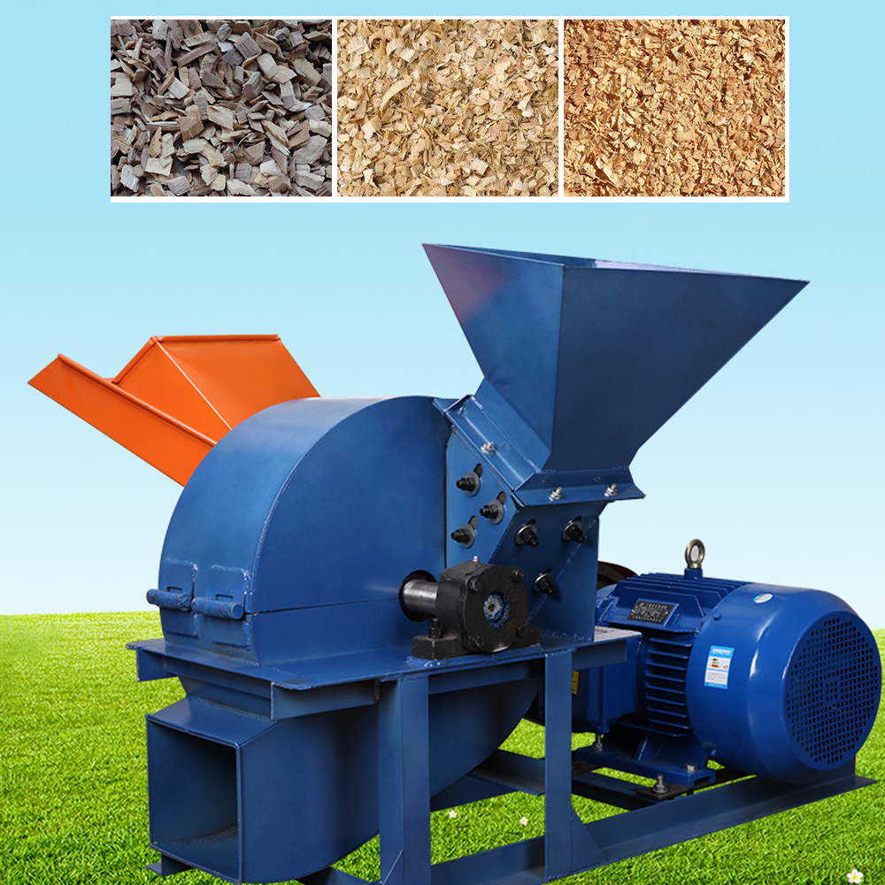 Industry use Wood shredder grinder crusher machine tree branch chipper shredder