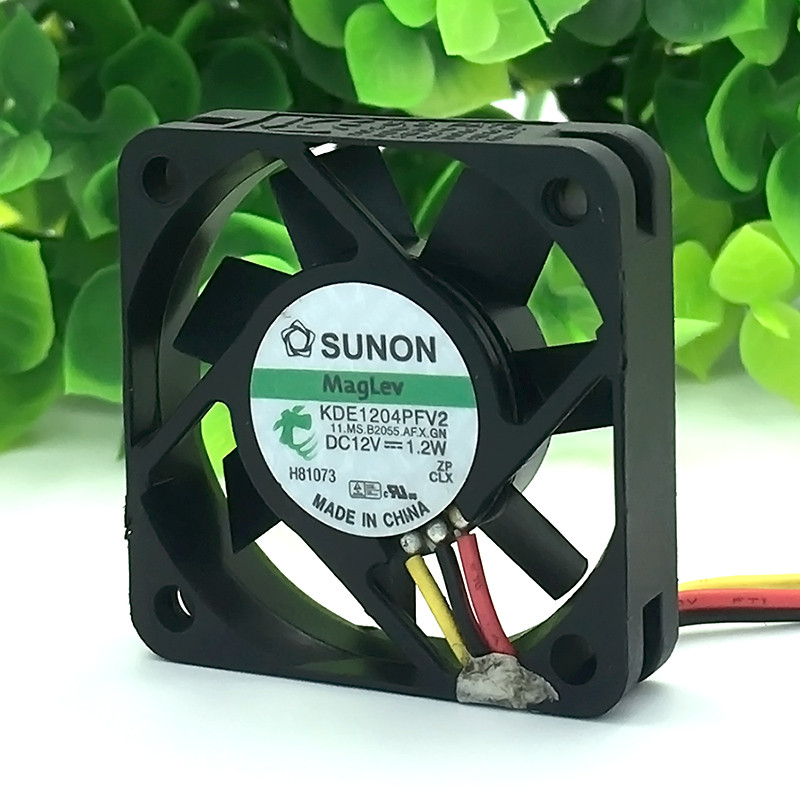 10pcs Fan KDE1204PFV2 4CM 40*40*10MM 4010 12V 1.2W Support velocimetry Maglev+VOPT Silent cooling Fan blower