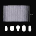10/20Pcs Nail Art Non-woven Silk Fiberglass Gel Tips Extension Fiber Kit Lot UK