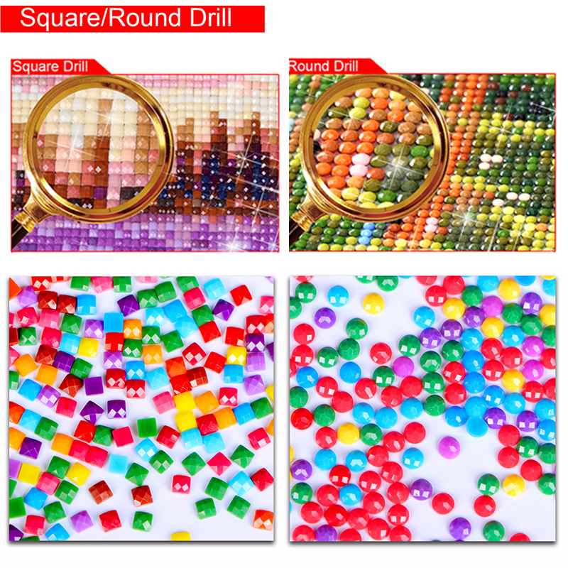 Diamond Embroidery Animal 5d Diy Diamond Painting Dolphin Full Square/Round Drill Mosaic Picture Home Decor