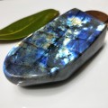 400g-700g Natural Crystal Moonstone Raw Gemstone Ornament Polished Quartz Labradorite Handicraft Decorating Stone Healing 1pcs