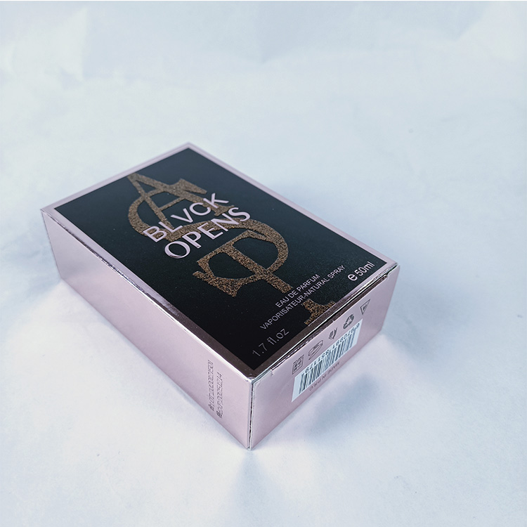 Rose Gold Paper Packaging Box