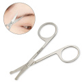 Safety Stainless Steel Small nail tool Eyebrow Nose Hair Scissors Cut Manicure Facial Trimming Tweezer Makeup Beauty Tool