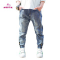 Boys Jeans Full Length Denim Pants 2021 Spring Autumn Fashion Boys Pants Casual Kids Clothes 4 6 8 10 12 Years Children Clothing