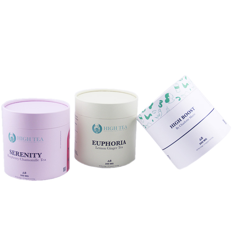 Customized food grade circular packaging box