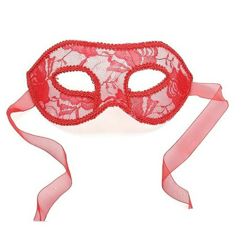 Elegant Women Lace Eye Mask Party Masks For Masquerade Halloween Venetian Masquerade Masks Hot Sale Black Red White