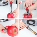 1pc Easy Stainless Steel Apple Core Removing Gadget Fruit Slicer Multi-use Vegetable Core Cutter Fruit-eating Kitchen Gadgets