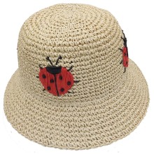 Children's hand-woven hat basin hat