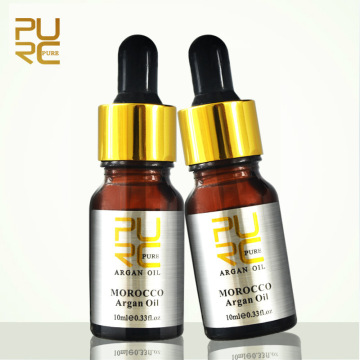 PURC 10ml Moroccan argan oil hair care treatment protects damaged hair for moisture hair care product for men and women