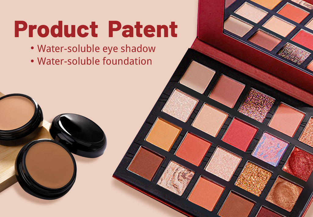Single color water-soluble eyeshadow details page  OEM&ODM