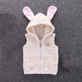 Spring Children's Clothing Vests & Waistcoats Baby Girls Winter Warm Solid Waistcoat Thick Coat Outwear Clothes Jacket 90-120cm