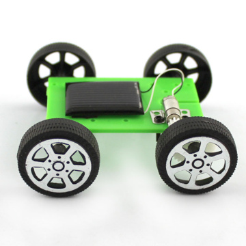 Novelty Mini Solar Car Toys for Kids DIY Assembled Energy Solar Powered Toy Car Robot Kit Set Children Educational Toy