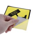 Free shipping 10PCS Warning Stickers CCTV SECURITY SYSTEM Self-adhensive Safety Label Signs Decal 111mm Waterproof HM