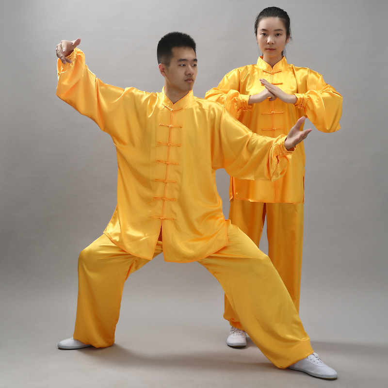 Elastic nan han si tai ji fu gong fu fu Martial Arts Wear Exercise Clothing for Men and Women