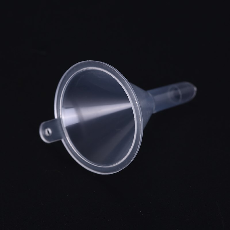 Plastic 12pcs PP Mini Funnels Packaging Travel Tools Small Clear for Empty Bottle Filling Perfumes Essential Oils Aromatherapy