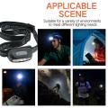 Outdoor Sports Headlight Flashlight LED USB Rechargeable Waterproof Head Lamps For Night Camping Cycling Bike Lights Accessories