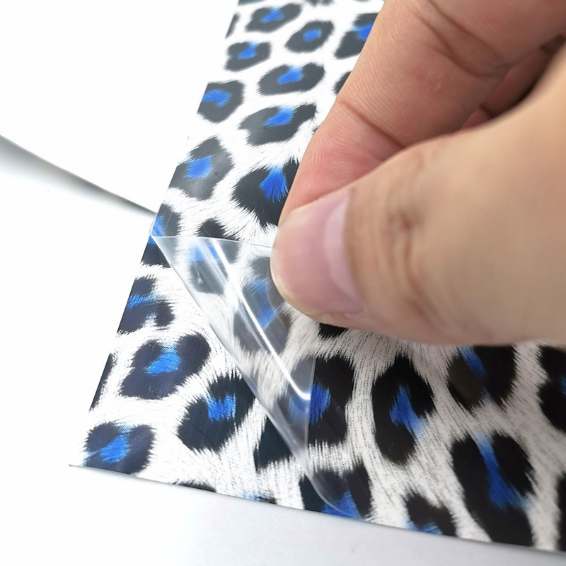 Camouflage Leopard Print Heat Transfer HTV Lettering Film Heat Transfer Vinyl Clothing Printing Vinyl Chips
