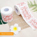 New Christmas Toilet Roll Paper Home Santa Claus Bath Toilet Roll Tissue Christmas Supplies Xmas Decor Gift Bags DIY Supplies