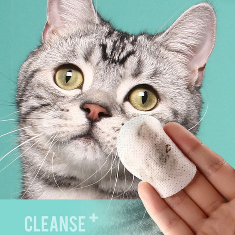 Pet Eyes Cleaning Wipes Paper Towels Dogs Cats Tears Remover Wet Wipe