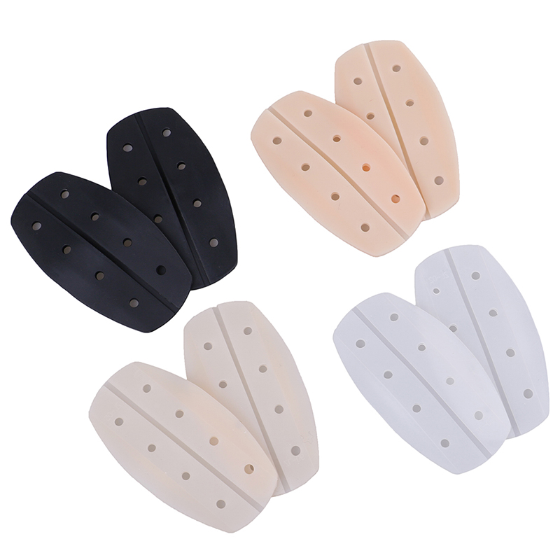 2pc Shoulder Pads Bra Strap Protection Silicone Anti-slip Cushion DIY Apparel Sewing Fabric Crafts Accessories