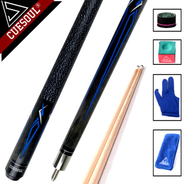 CUESOUL Billiard Pool Cue Stick With 11.5mm/12.75mm Cue Tip Snooker Cue 58