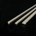 DIY manual material plastic pipe material ABS hollow rectangular tube model100pcs