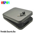 Ospon Tactical Security Key Portable Car Safe Box Handgun Valuables Money Jewelry Storage Box Strongbox Cold-rolled Steel Sheet