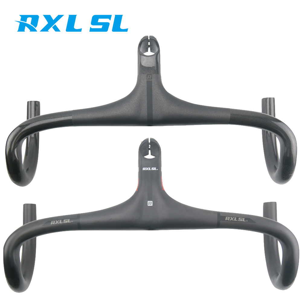 Road bike handlebar carbon RXL SL integrated Carbon Handlebars Black UD Matte/Glossy 400/420/440mm Bicycle Handlebars