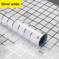 Diy Bathroom Tile Wall Sticker Self Adhesive Kitchen Stove Temperature Resistance Wallpaper Aluminum Foil Mosaic Decorative Film