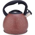 Red Durable Color Stainless Steel Whistling Tea Kettle