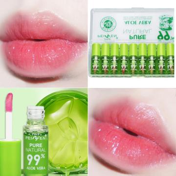 Changable Color Moisturizing Waterproof Protection Aloe Lip Balm Nutritious Anti Aging Magic Lipbalm Lipstick Natural TSLM1