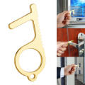 Antimicrobial EDC Door Opener Portable Press Elevator Tool Door Handle Key Portable Press Elevator Tool 1pc