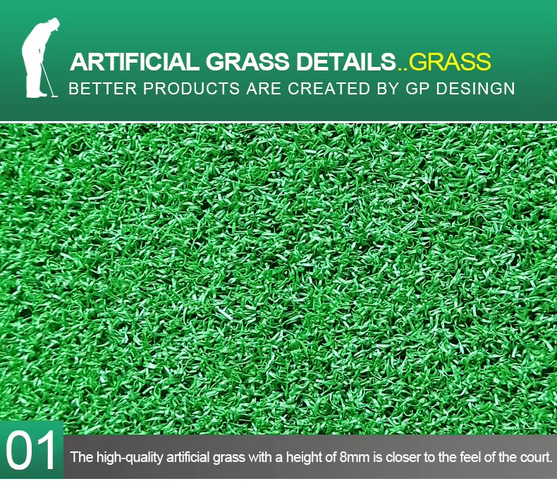 Par 3 Golf Putting Green Mat-Indoor & Garden Using- Putting Practice- Golf Training Accessories6