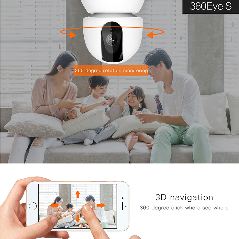 Professional 1080P IP Camera WIFI Wireless Home Security Camera Night Vision CCTV Pet Camera Baby Monitor