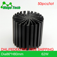 ø86*80mm Modular LED Star Cooler for low and high bay light LED Grow Light Heatsink 30 mounting holes for all COB Brands