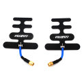 Turbowing 2.4GHz 7.5dBi Gain 10km Long Range Fishbone Flat SMA/RP-SMA FPV Antenna For RC Mini Drone Quadcopter Accessories Parts