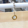 12pcs High Quality Stainless Steel Sunshade Net Hooks Smooth Silence Windows Shower Curtain Hook Shade Accessories