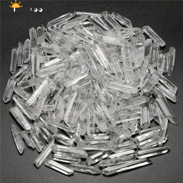 Sunligoo Indefinite Natural Quartz Rock Crystal Quartz Stones Decoration Quartz Crystal Points Shards Reiki Healing Stones Decor