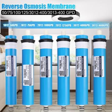 Home 100 GPD RO Membrane Reverse Osmosis Replacement Water System Filter Purification Water Filtration Reduce Bacteria Kitchen