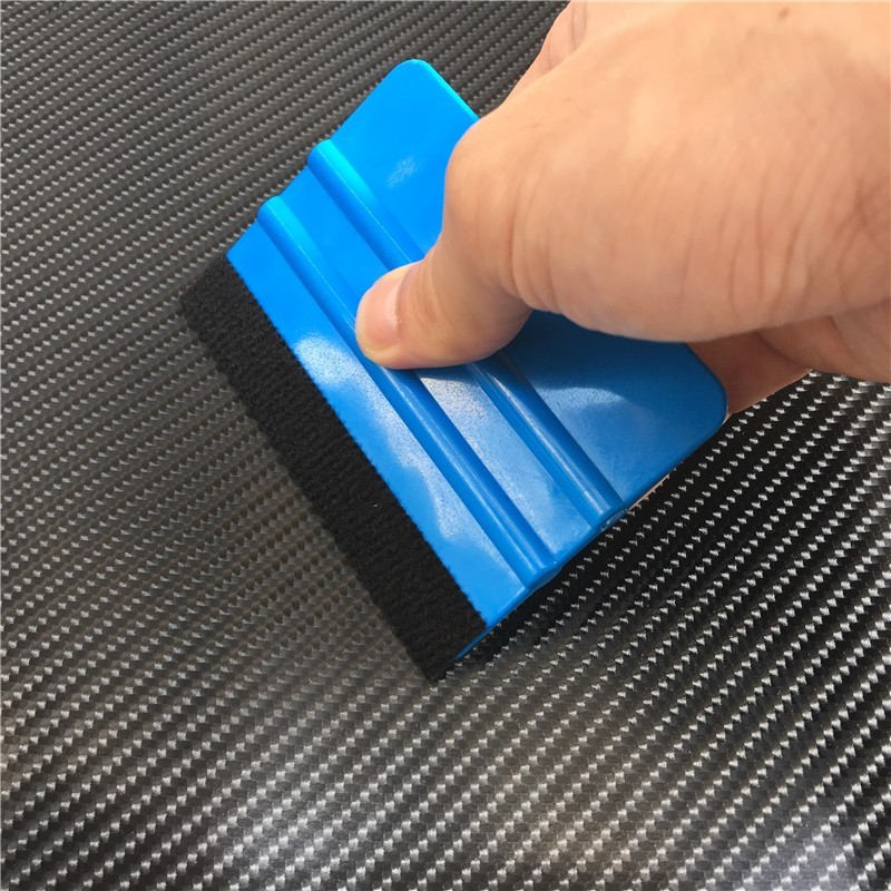 5 pcs/Lot Vinyl Wrap Application Tools Carbon Fiber Car Vinyl Felt Edge Squeegee For Car Wrapping