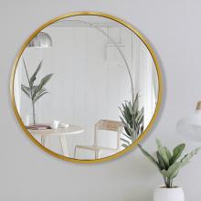 20 Inch Gold Round Bathroom Mirror