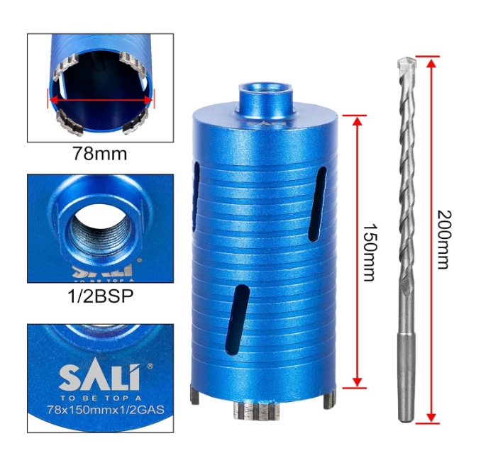 Diamond Dry Core Bit  (3)
