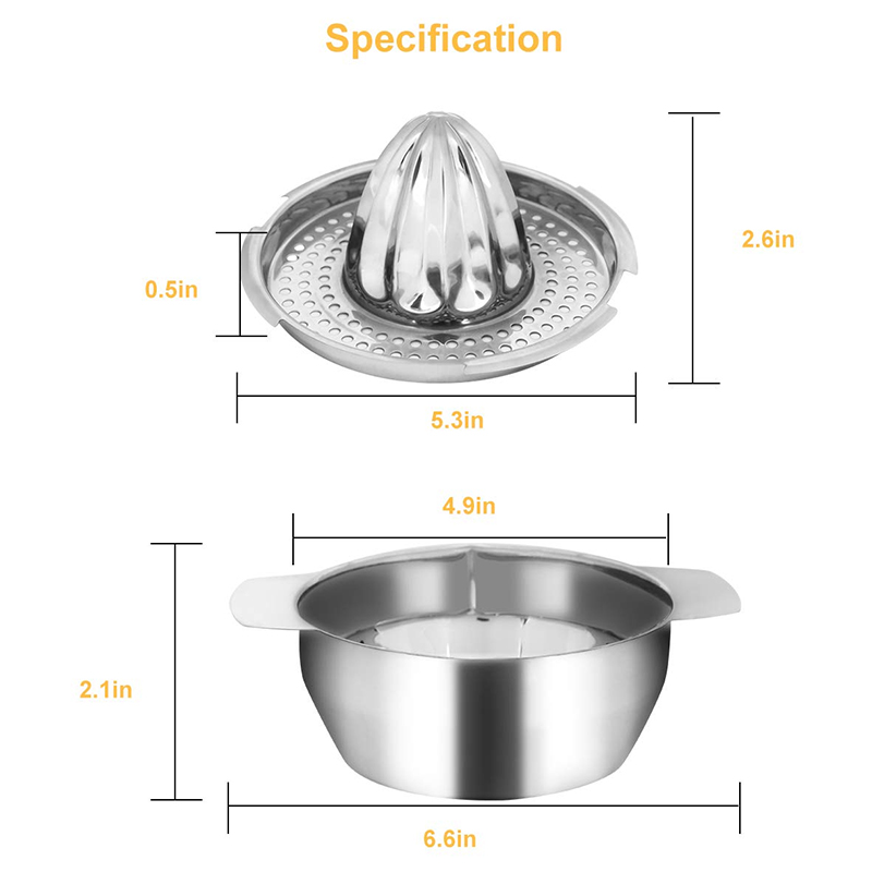 Mini Juicer Handhold Fruit Orange Lemon Juice Maker Stainless SteelHand Press Squeezers Citrus Juicers Mini Home Appliances