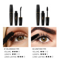 2 Styles 4D Silk Fiber Lashes Eyelash Mascara Quick Dry Lasting Waterproof Thick Lengthening Eyelash Extension Mascara TSLM2