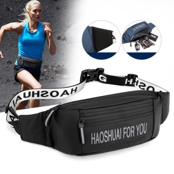 Casual Travel Waist Packs High Quality Nylon Waterproof Men's Waist Bags Sport Phone Hip Bag Unisex Chest Packs Handy Fanny Pack