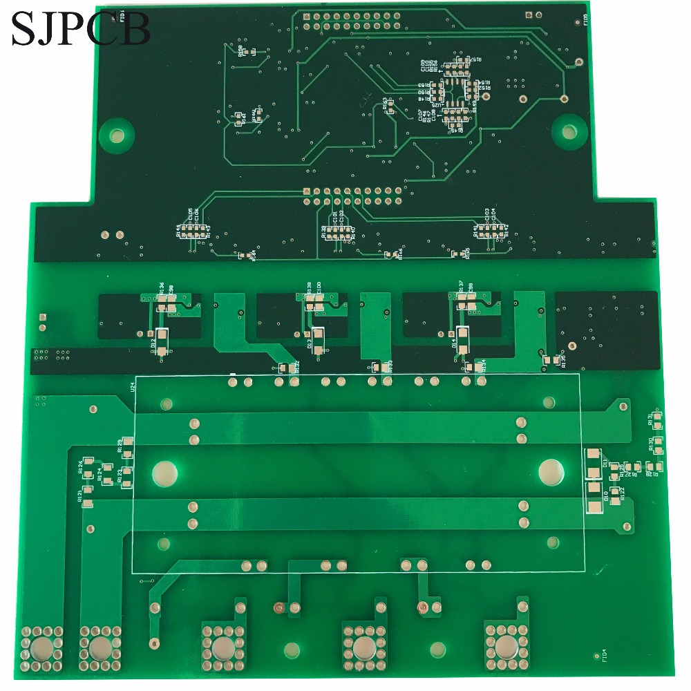 SJPCB FR4 4 Layers PCB Design Quick Turn Multilayer Prototype Booking 4 Days Lead Time Sending File for Quotation