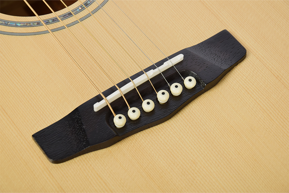Kaysen 41 inch solid top acoustic guitar (7)